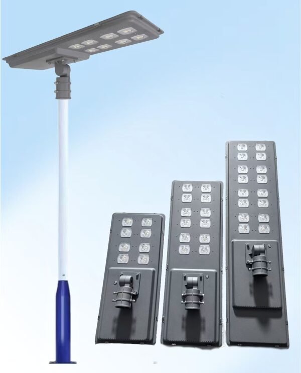 A2 sheet metal integrated solar street light