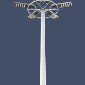 Integrated solar high bay light